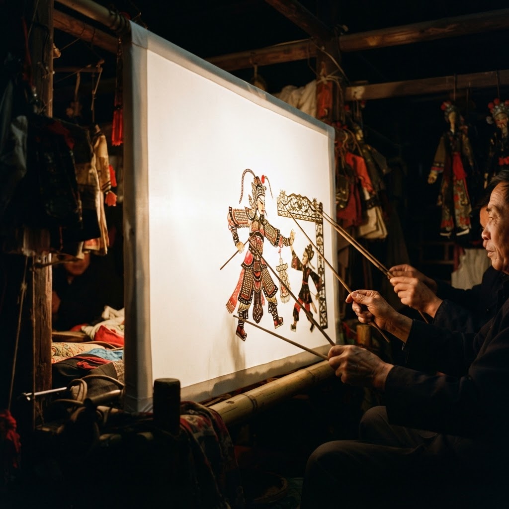 Xi'an Shadow Puppet Making