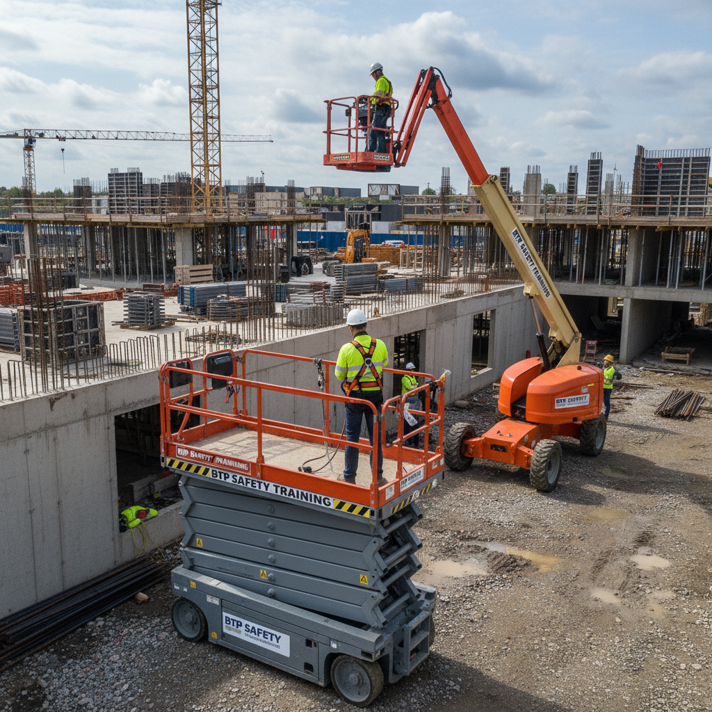 CACES® R486 – Plateformes Élévatrices Mobiles de Personnel (PEMP) Catégories A et B