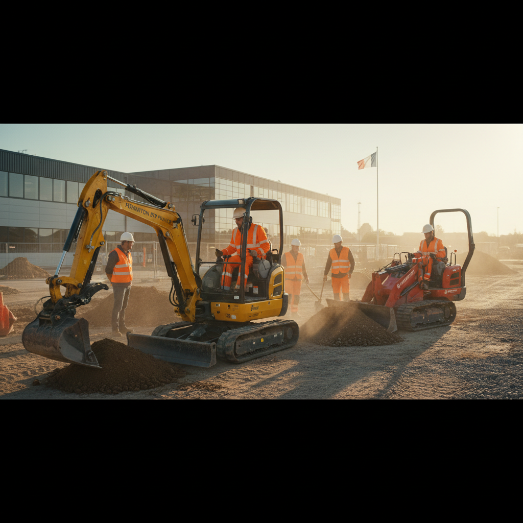 CACES® R482 – Engins de Chantier Catégorie A – Perfectionnement & Test