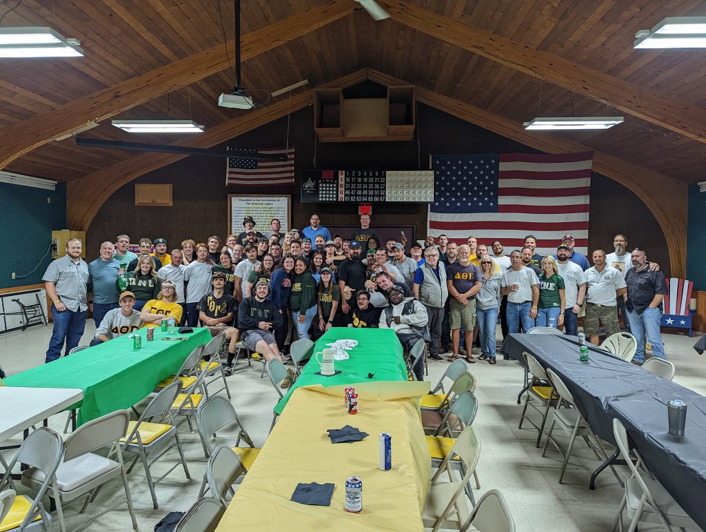 Delta Pig Roast — brothers and friends coming together