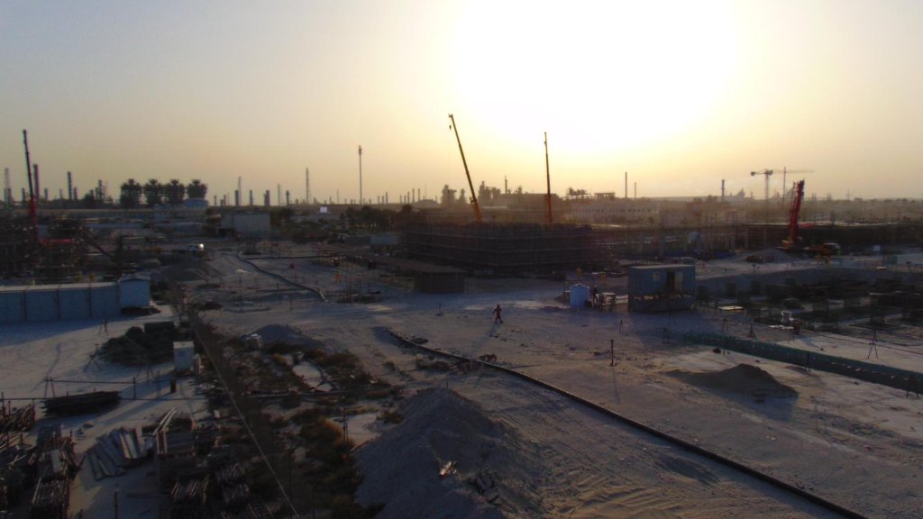 Construction site photo 7 of the Civil Works at QAPCO QVC PVC Project project