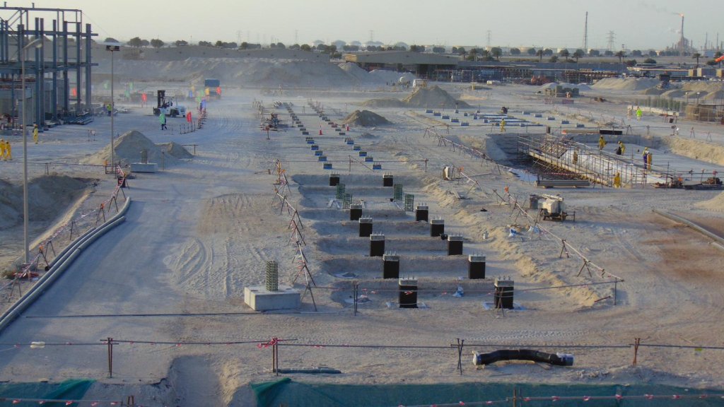 Construction site photo 2 of the Civil Works at QAPCO QVC PVC Project project