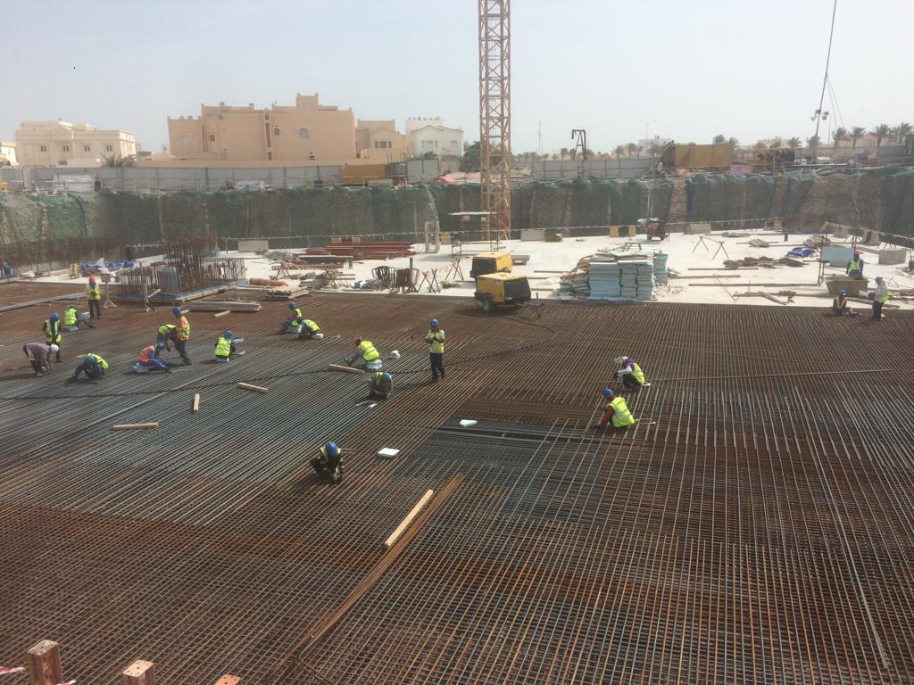 Construction site photo 12 of the Roads & Infrastructure in Wakra project
