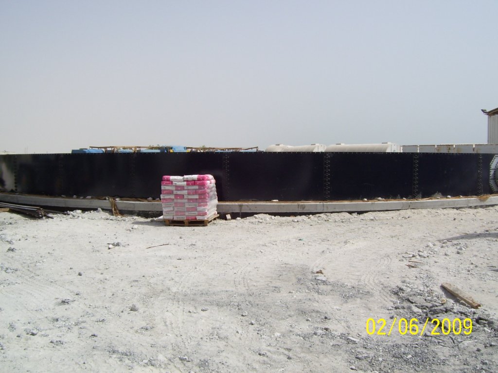 Construction site photo 4 of the Construction Civil Works and Transmission Lines for Sewage Treatment Plant Project project