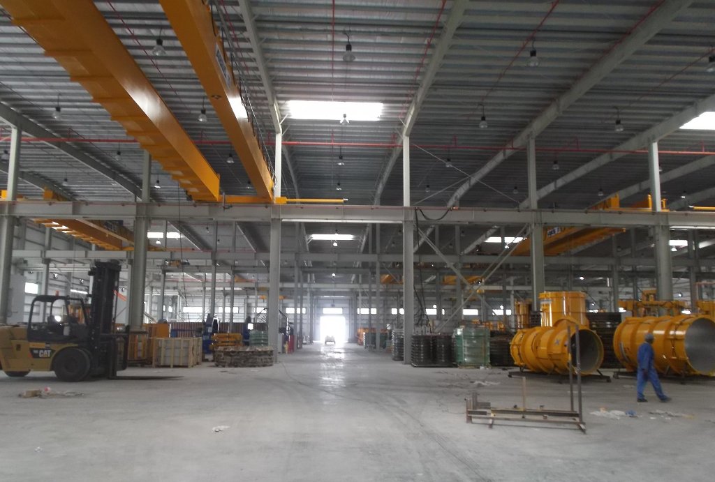 Construction site photo 13 of the Advanced Pipes & Casts Factory project