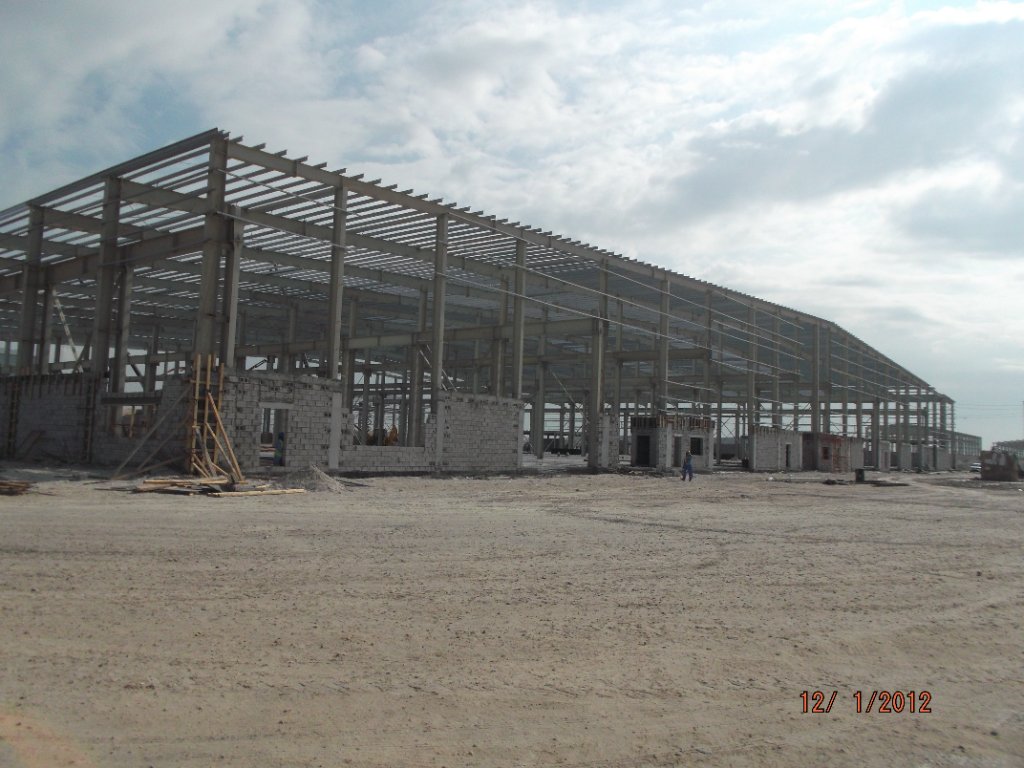 Construction site photo 11 of the Advanced Pipes & Casts Factory project