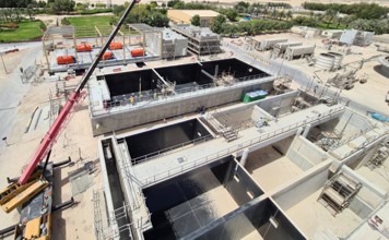 Featured construction photo of the New Civil Works – West Old Plan Refurbishment project