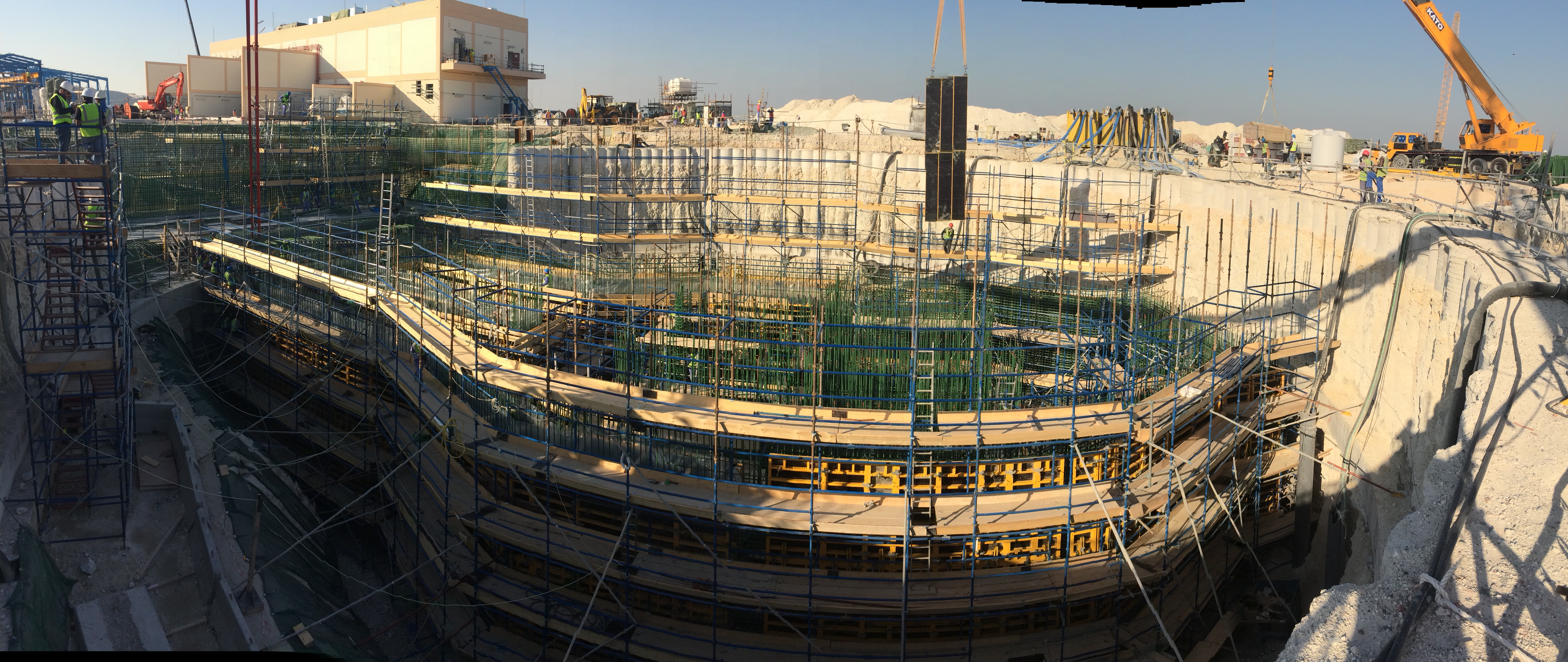 Construction site photo 12 of the RAFA3 36MIGD Sea Water Reverse Osmosis project