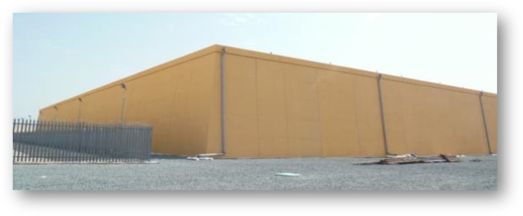 Featured construction photo of the RAFA2 Desalination Project: Water Storage Tank project