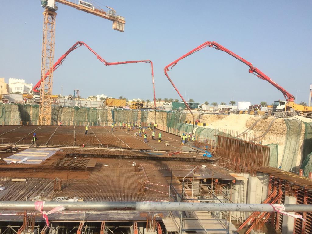 Construction site photo 2 of the Roads & Infrastructure in Wakra project