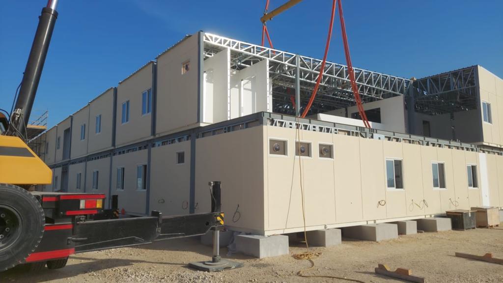 Featured construction photo of the RLTO Expansion & Offplot Facilities of the NFE project