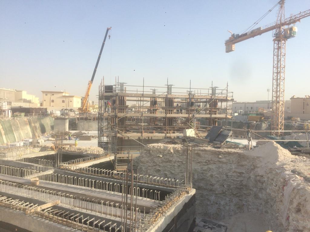 Construction site photo 5 of the Roads & Infrastructure in Wakra project