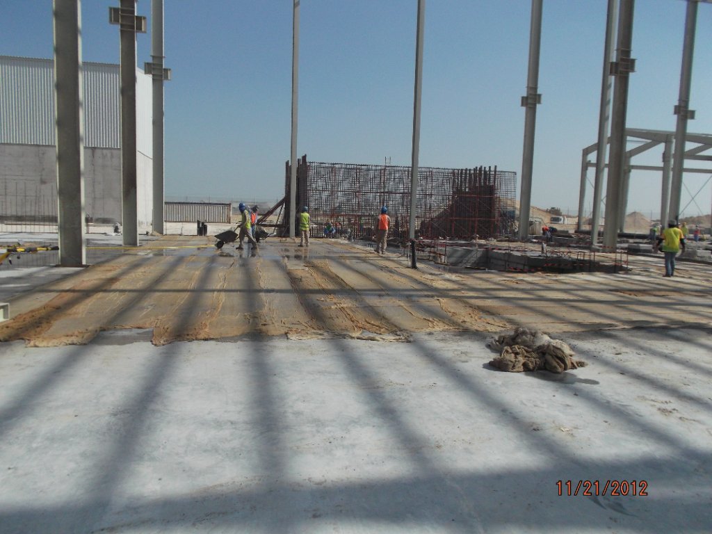 Construction site photo 9 of the Advanced Pipes & Casts Factory project
