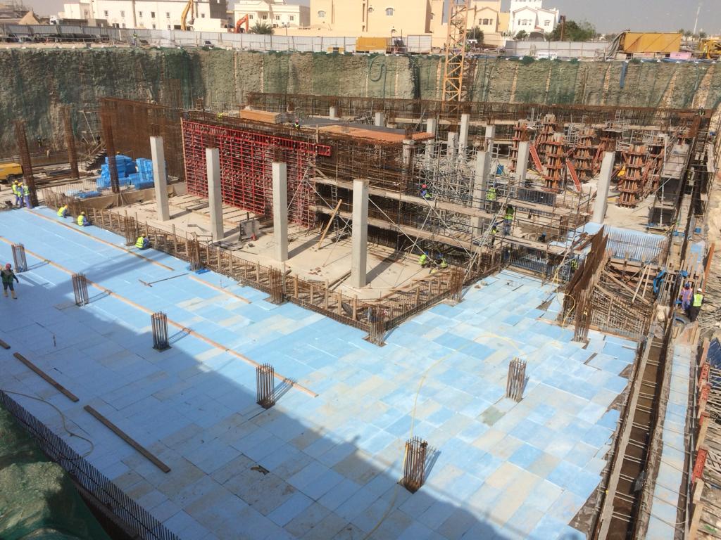 Construction site photo 10 of the Roads & Infrastructure in Wakra project