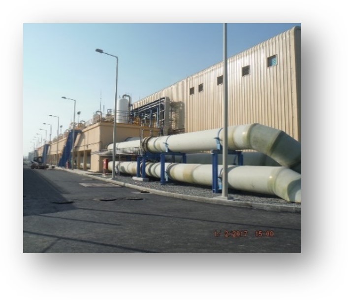 Construction site photo 3 of the RAFA3 36MIGD Sea Water Reverse Osmosis project