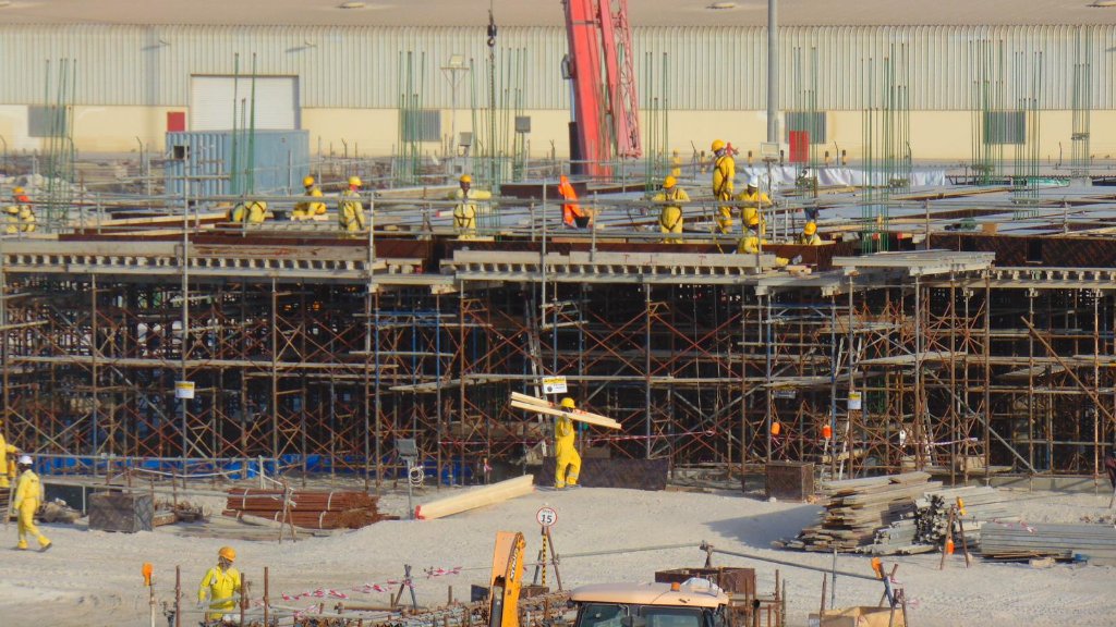 Construction site photo 8 of the Civil Works at QAPCO QVC PVC Project project