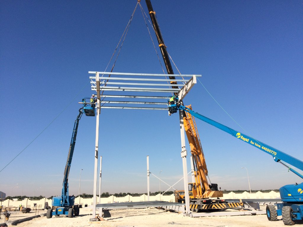 Construction site photo 2 of the Construction of New Factory For Hepworth PME project