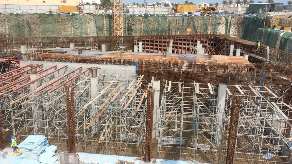 Construction site photo 3 of the Roads & Infrastructure in Wakra project