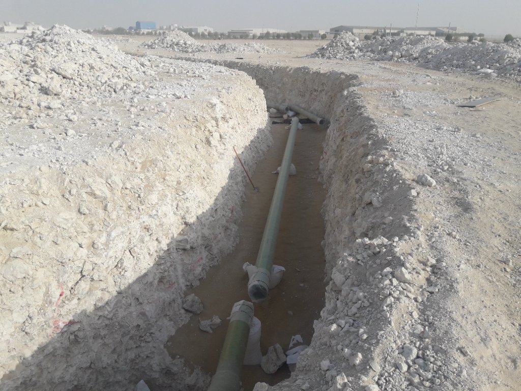 Construction site photo 3 of the EPIC for Mesaieed (MIC) Hazardous Waste Treatment Center (HWTC) Compliance project
