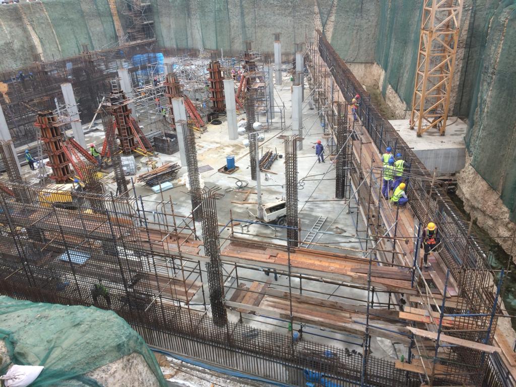 Construction site photo 11 of the Roads & Infrastructure in Wakra project