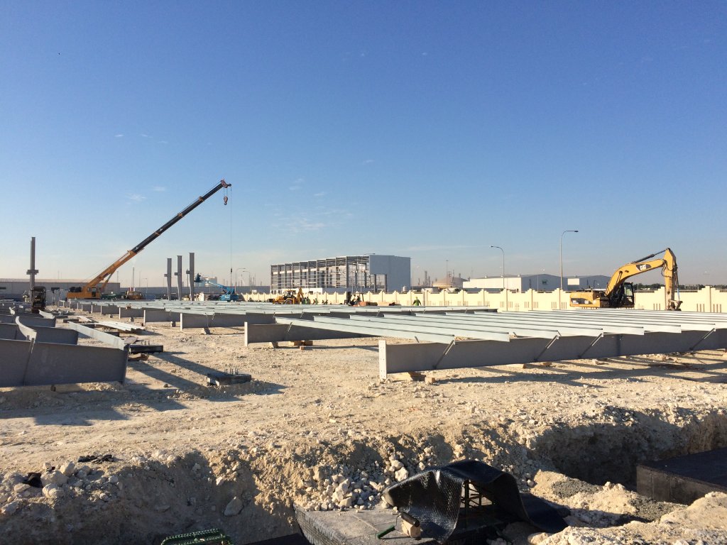 Featured construction photo of the Construction of New Factory For Hepworth PME project