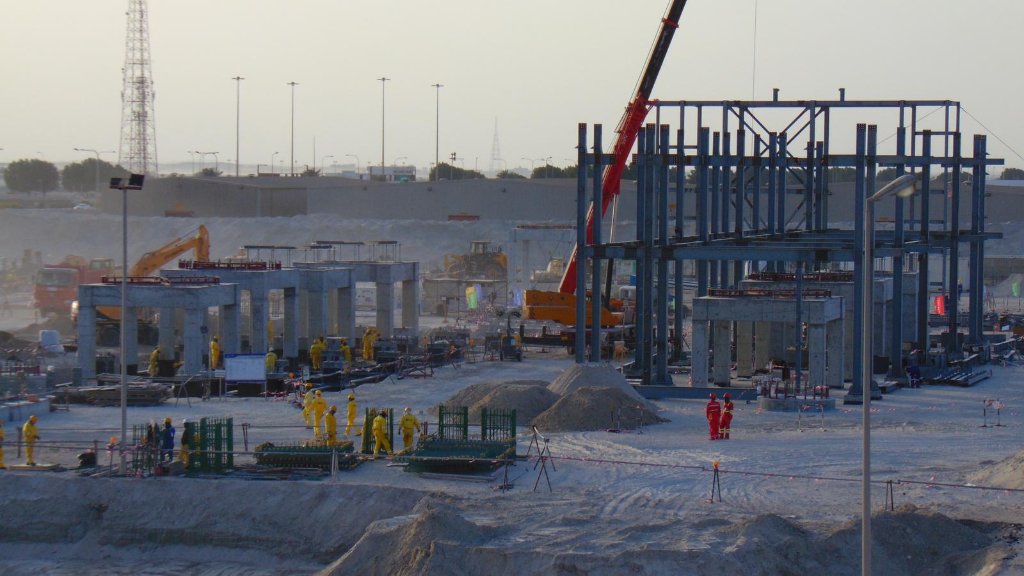 Featured construction photo of the Civil Works at QAPCO QVC PVC Project project
