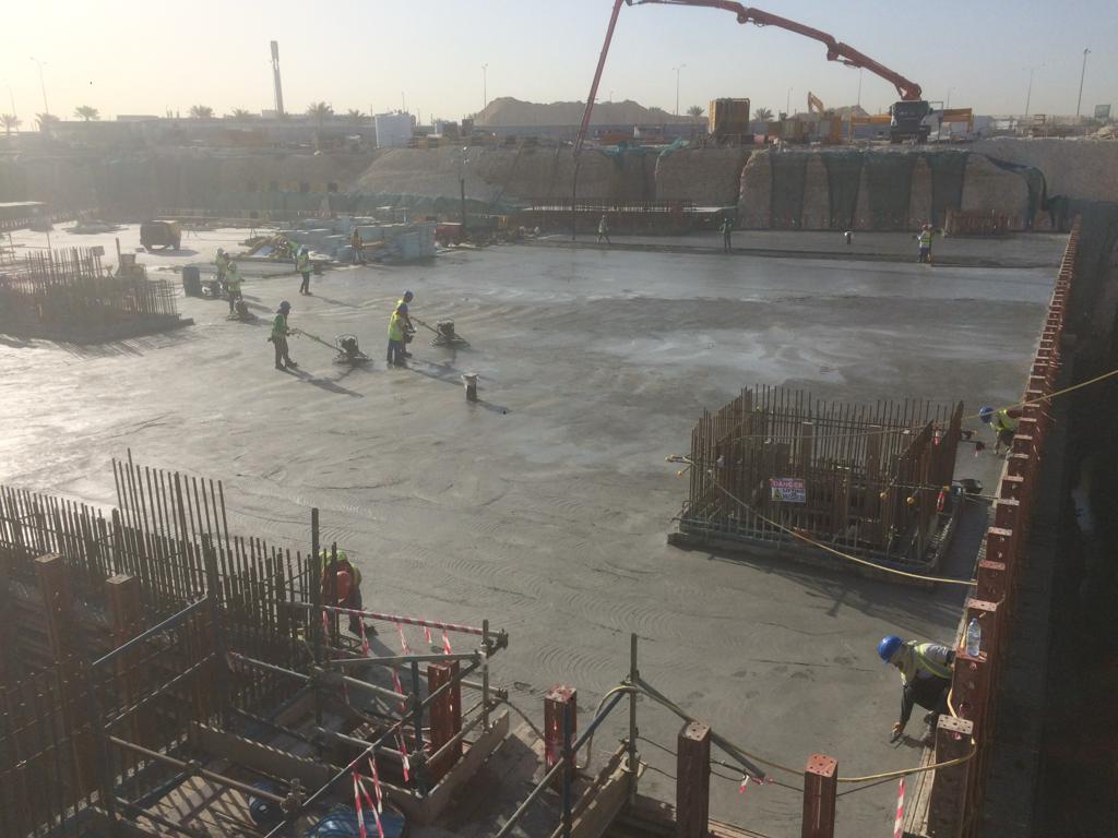 Construction site photo 9 of the Roads & Infrastructure in Wakra project