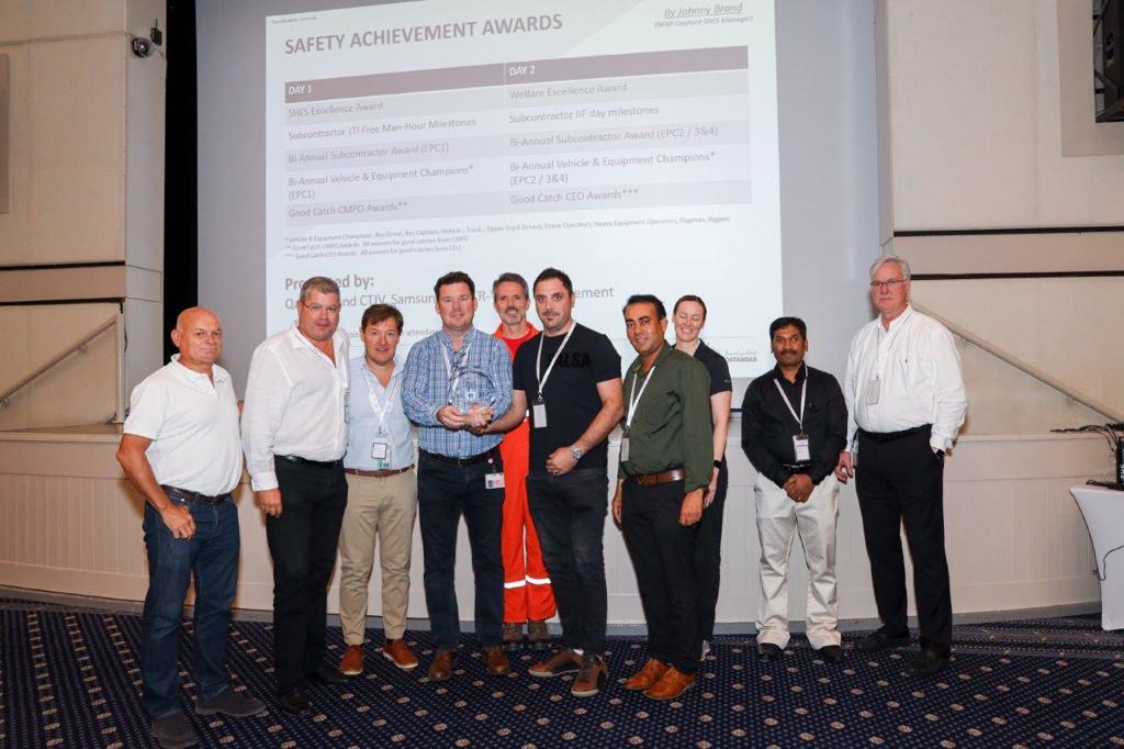 Safety Achievement Awards award photo
