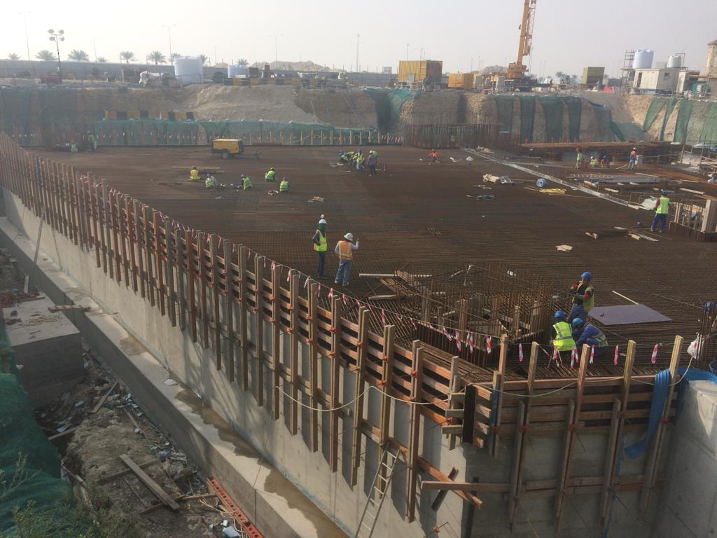 Construction site photo 4 of the Roads & Infrastructure in Wakra project