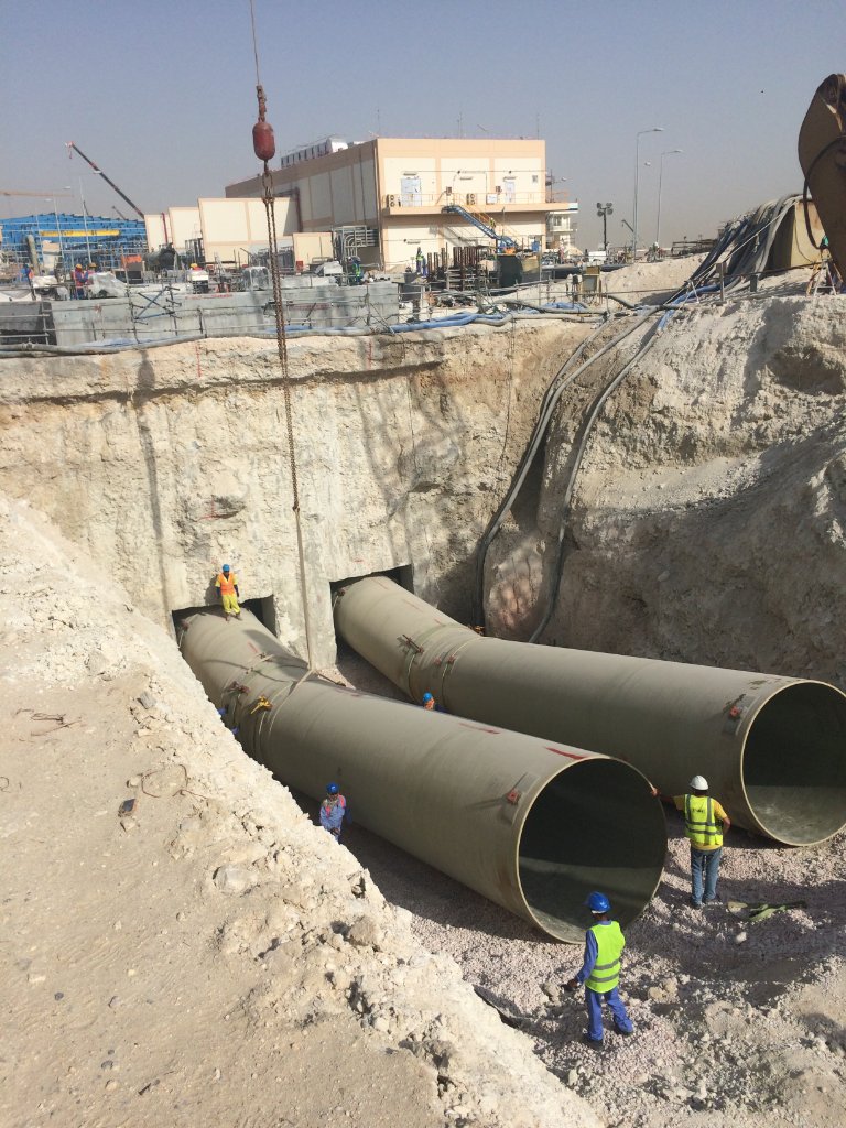 Infrastructure & Water Treatment construction project photo