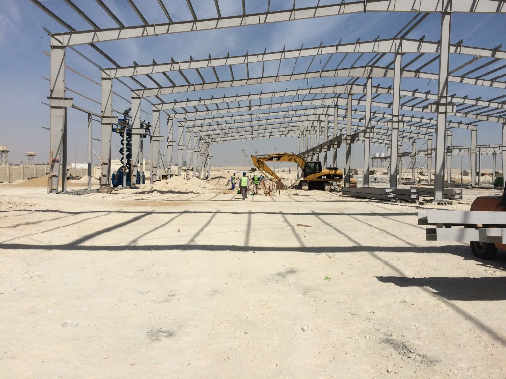 Construction site photo 5 of the Construction of New Factory For Hepworth PME project