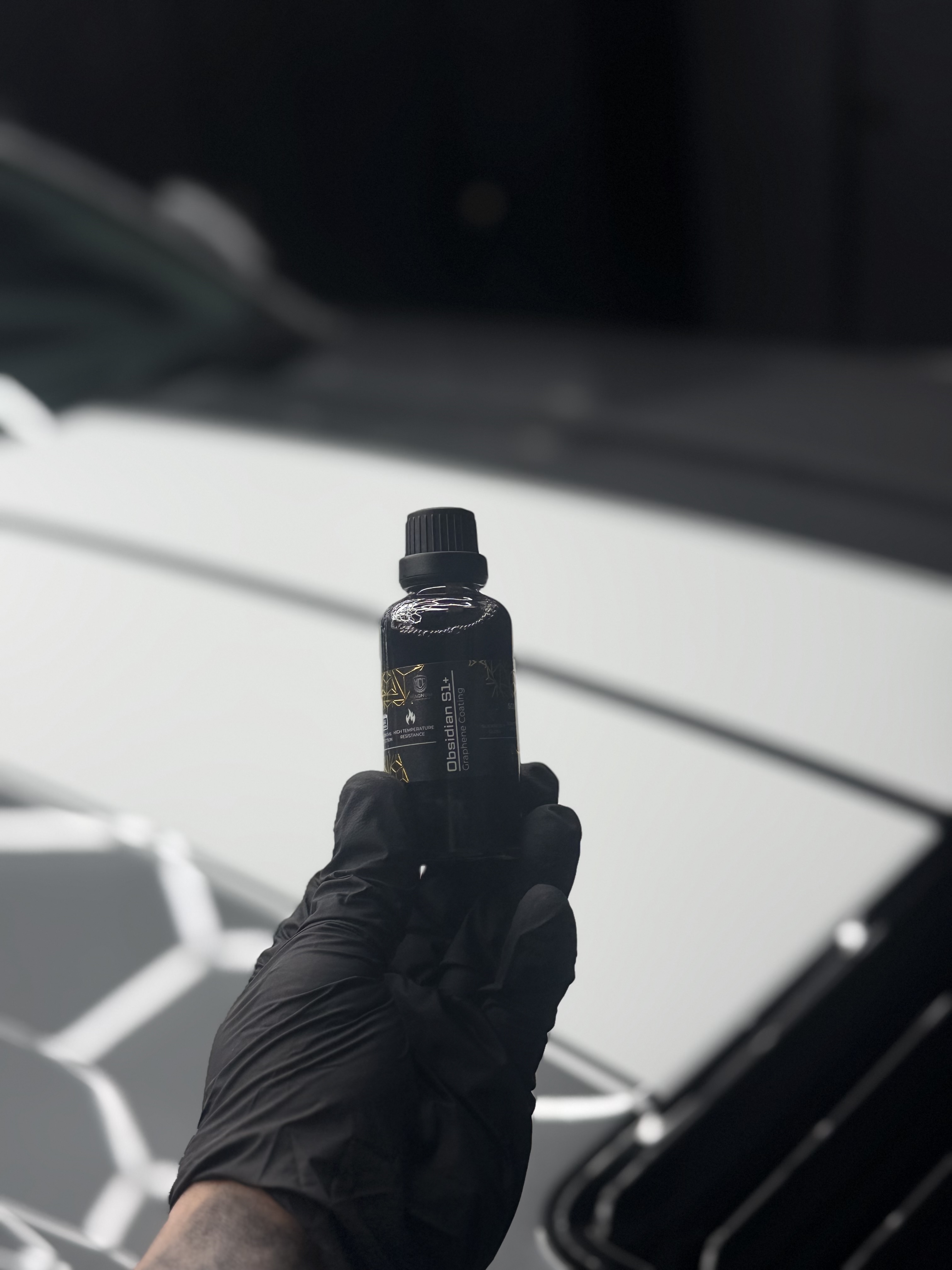 Obsidian S1+ graphene ceramic coating applied at Forza Auto Studio Canberra