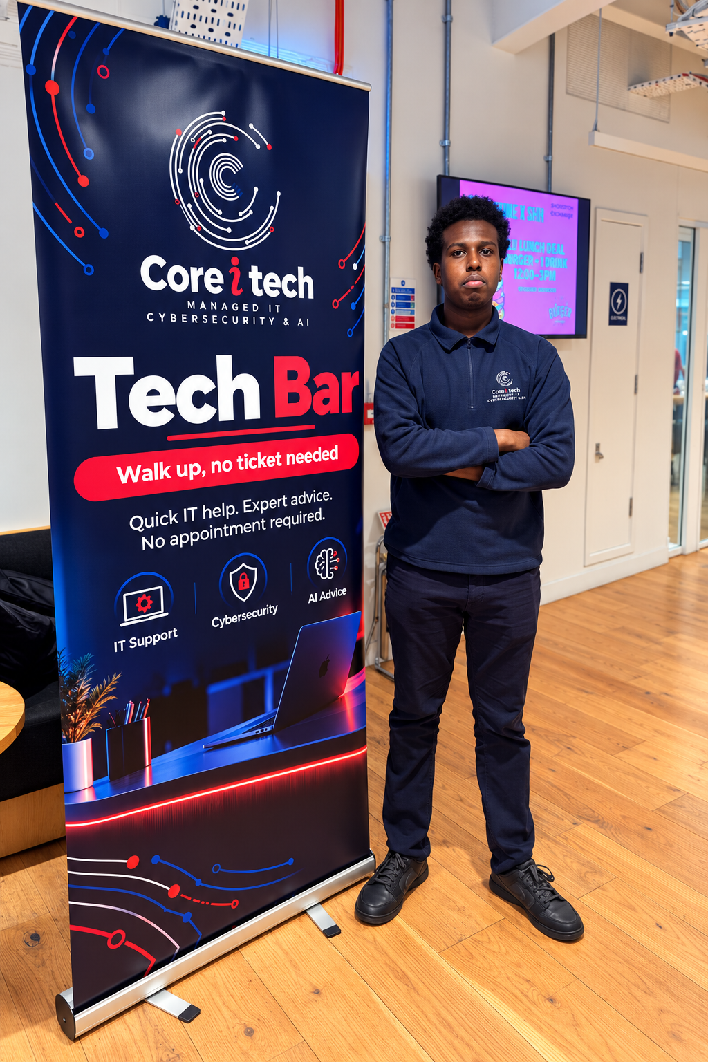 Introducing the Coreitech Tech Bar: Walk-Up IT Support for Our Clients