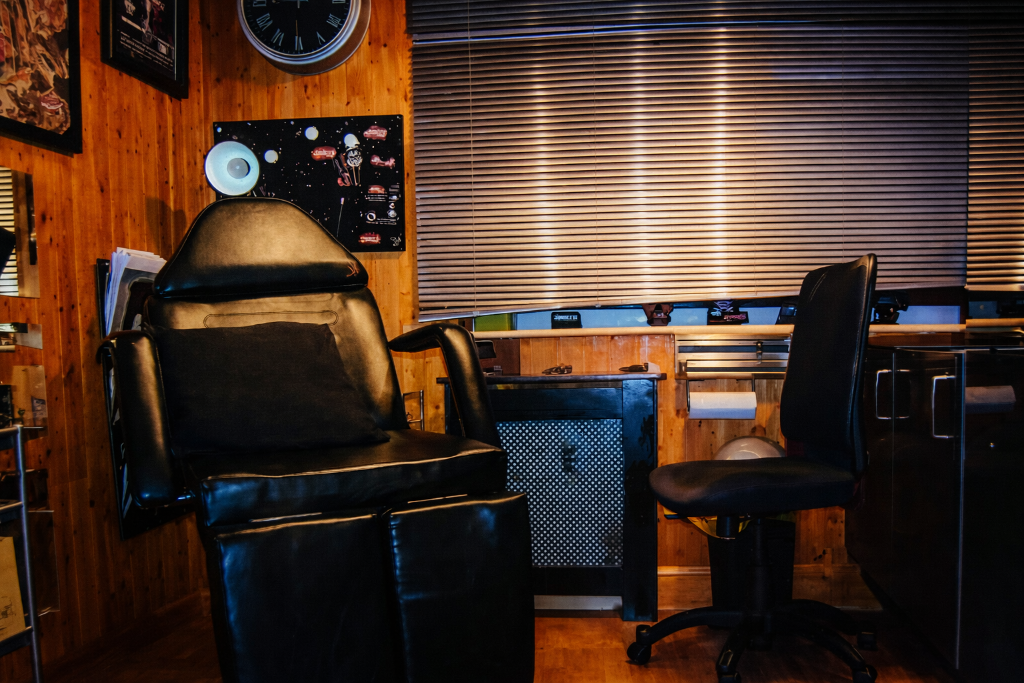 Where it all started — the back room studio at my parents' house.