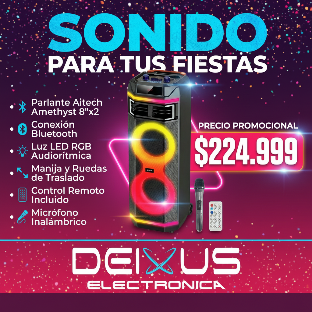 sonido para tu fiestas