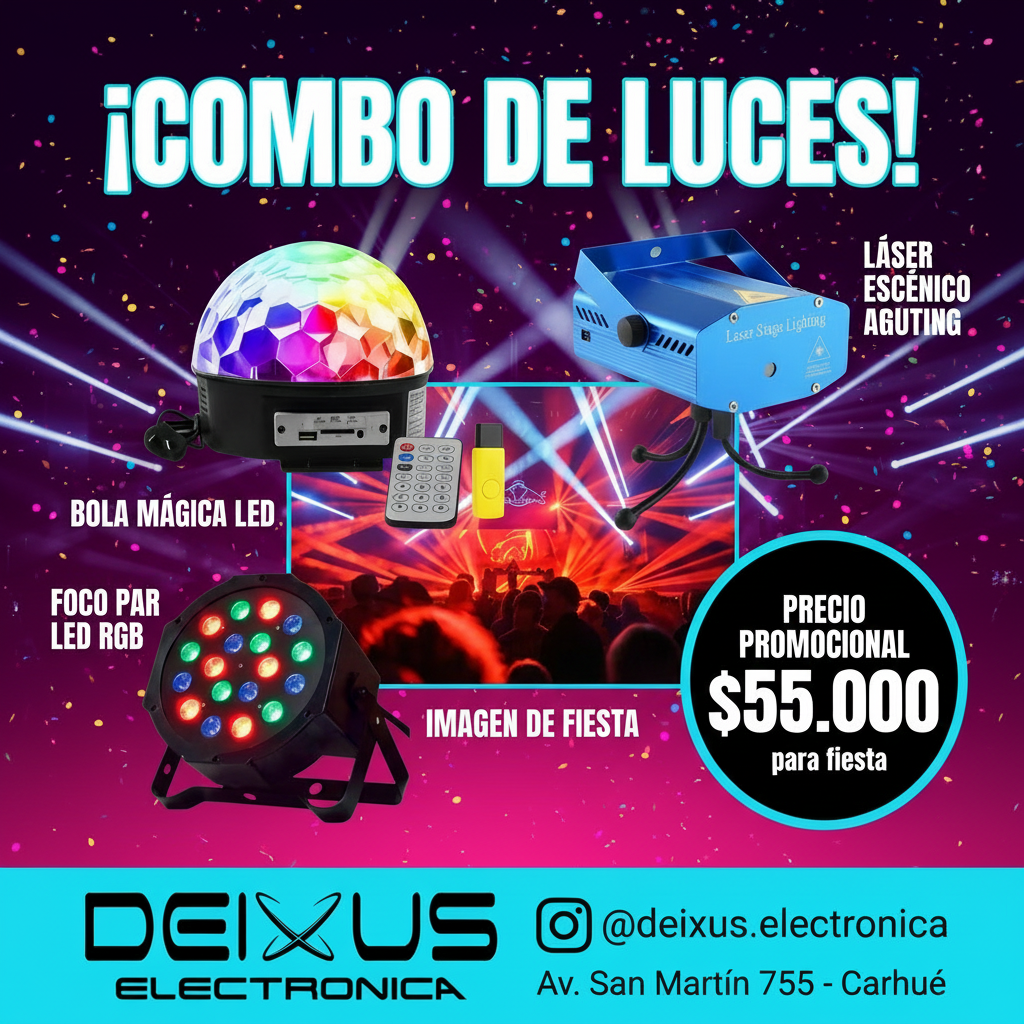 COMBO DE LUCES