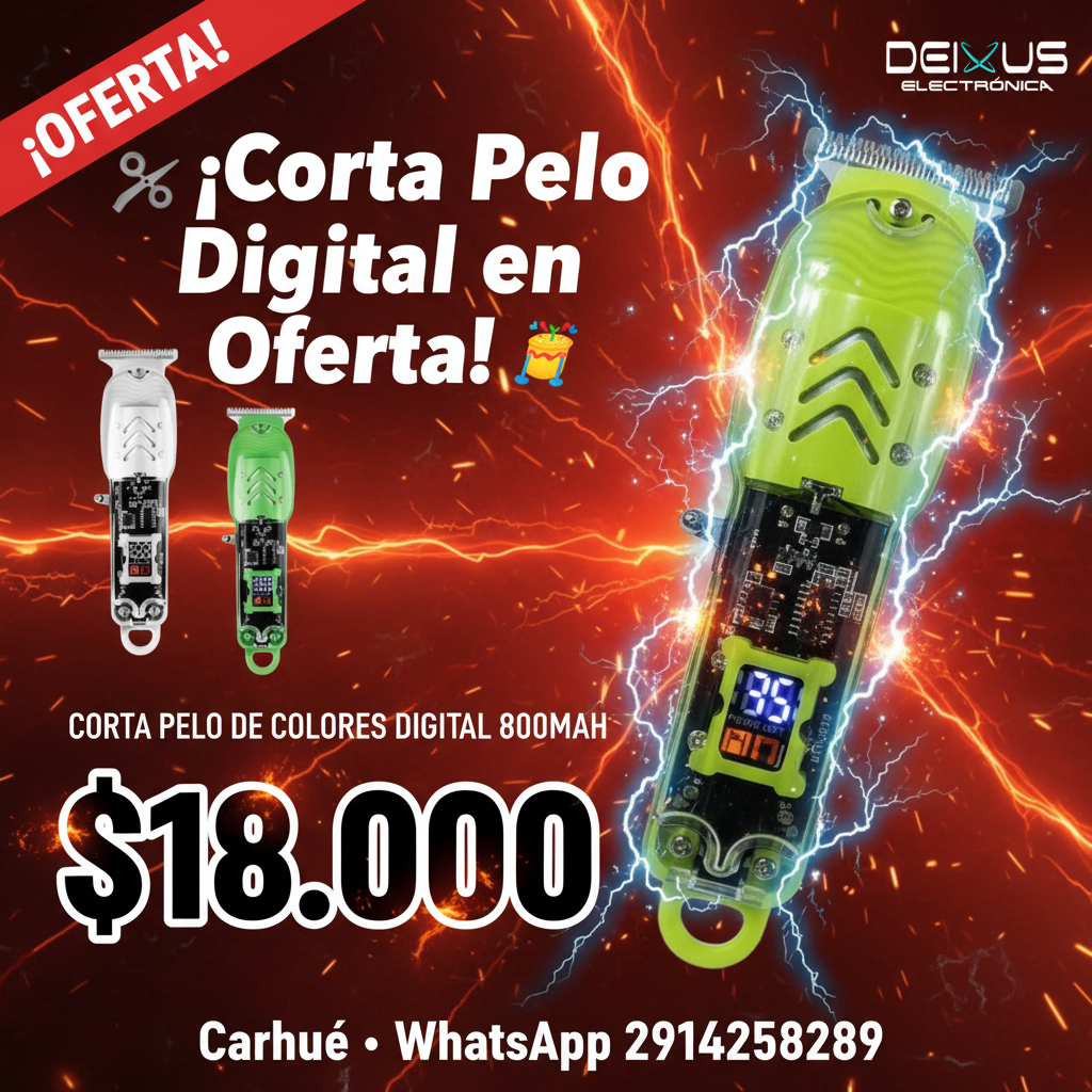 ✂️ ¡Corta Pelo Digital en Oferta! 🎉
