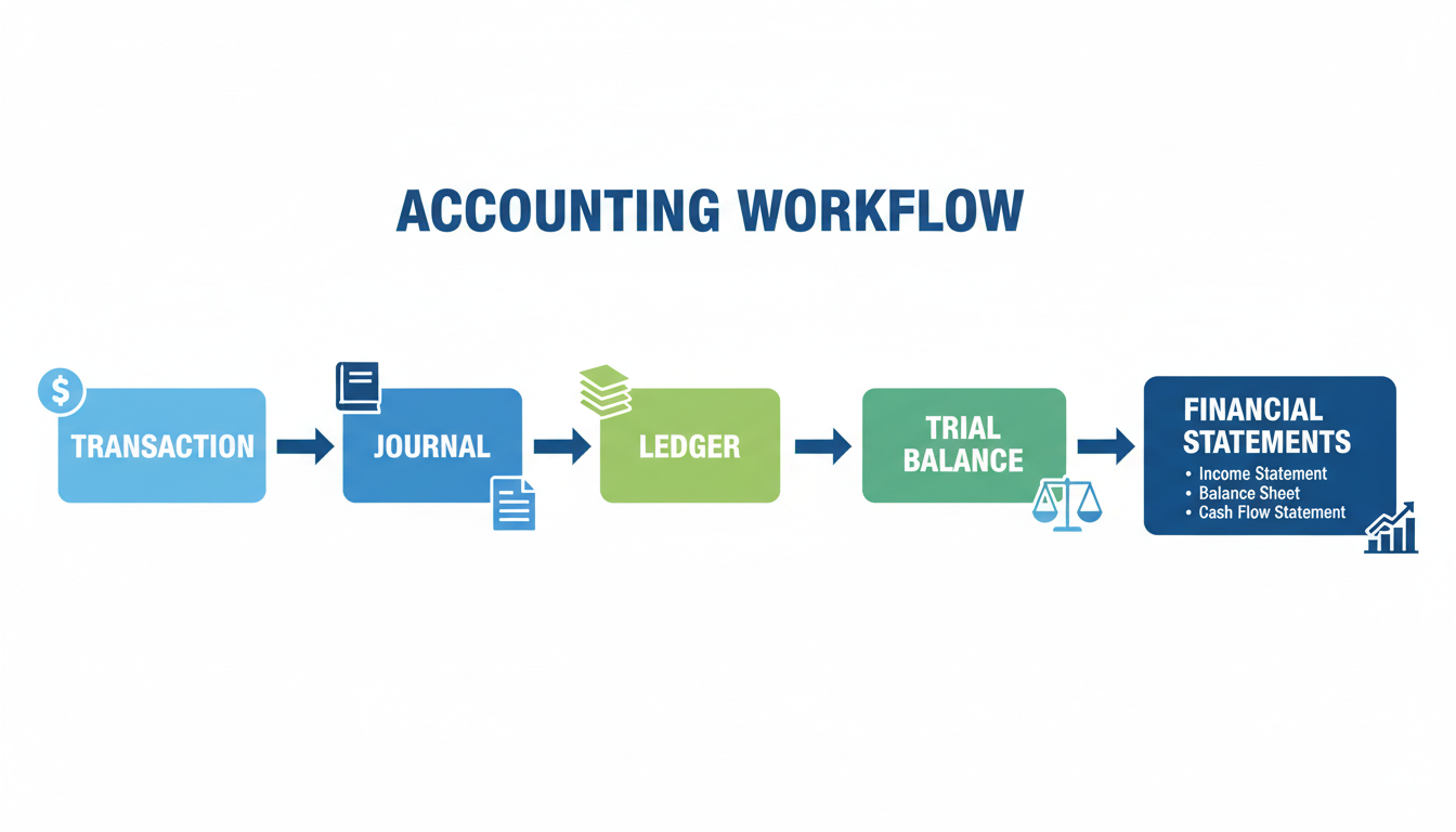 Accounting Flow Diagram