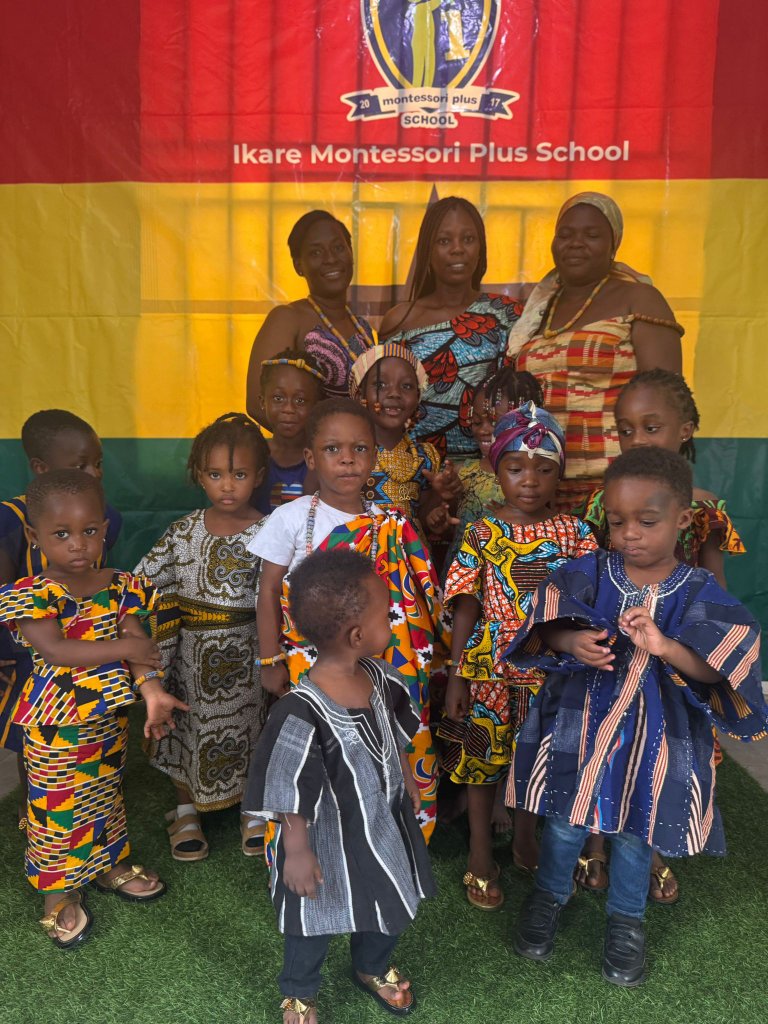 Cultural day - children in traditional attire