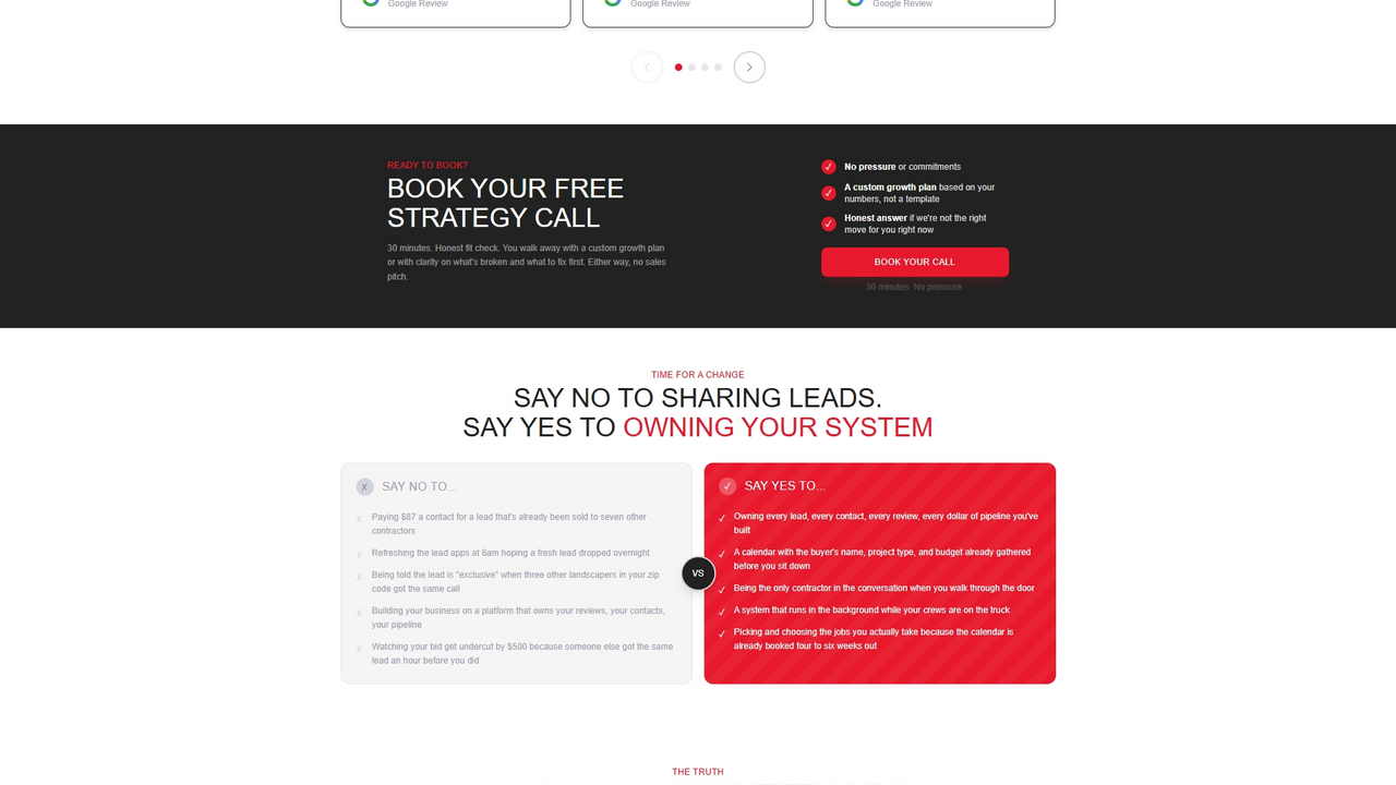 Heist Marketing - LP Templates template preview
