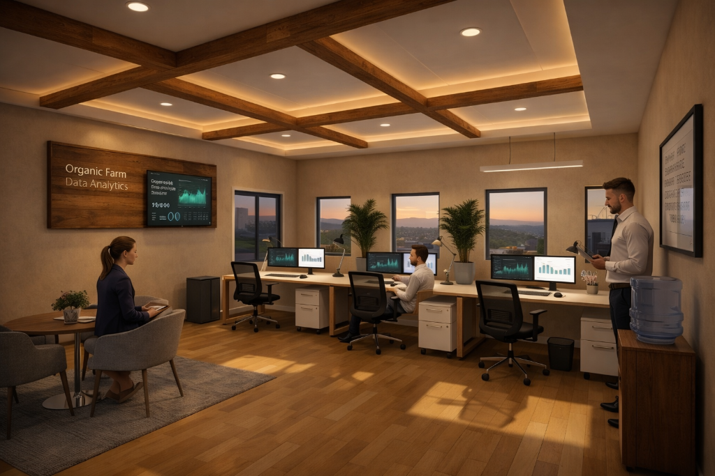 Organic Farm Data Analytics office