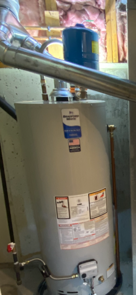 Bradford White water heater installation — Highlands Ranch Heating & Air