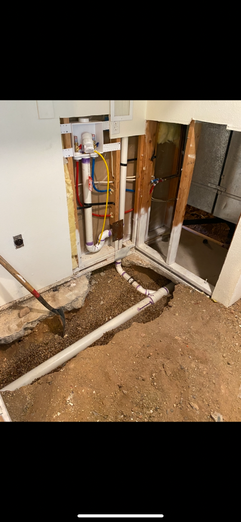 Sewer and drain rough-in repair — Highlands Ranch Heating & Air