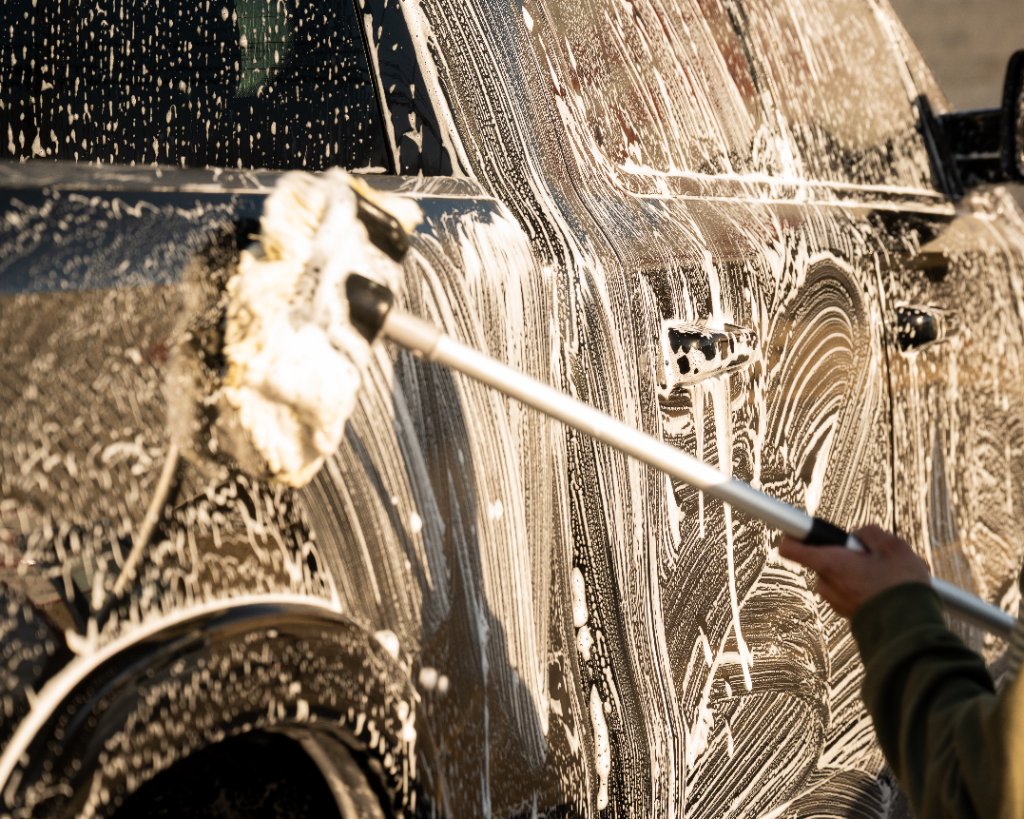 RAM truck foam wash