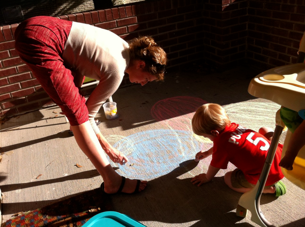 Tony on the porch
