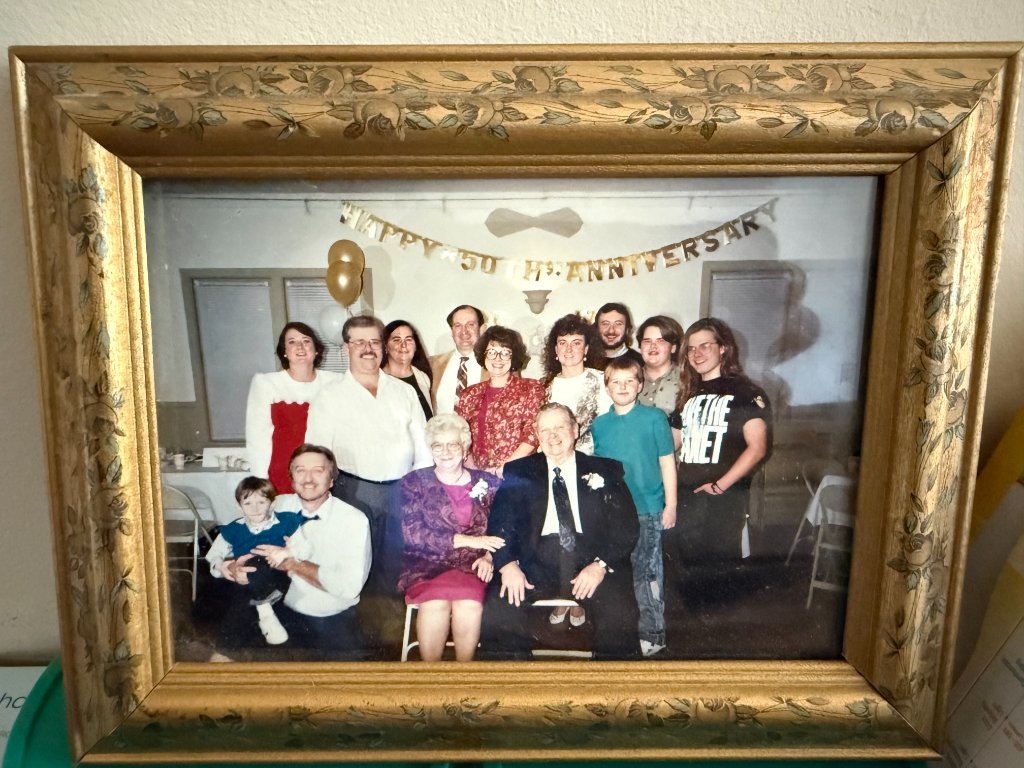 Brewer family 50th anniversary celebration