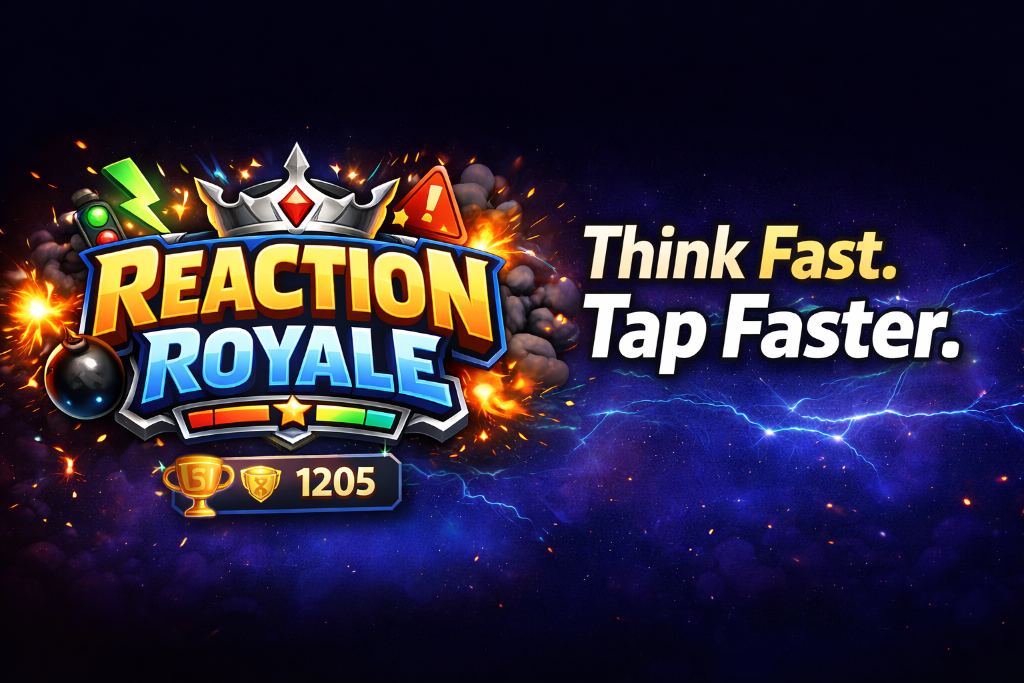 Reaction Royale - Think Fast. Tap Faster.