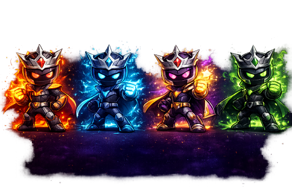 Reaction Royale Characters