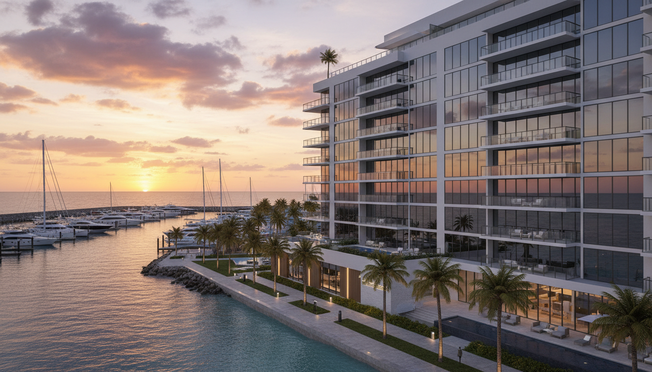 Condo de Lujo con Vista a la Marina en La Romana