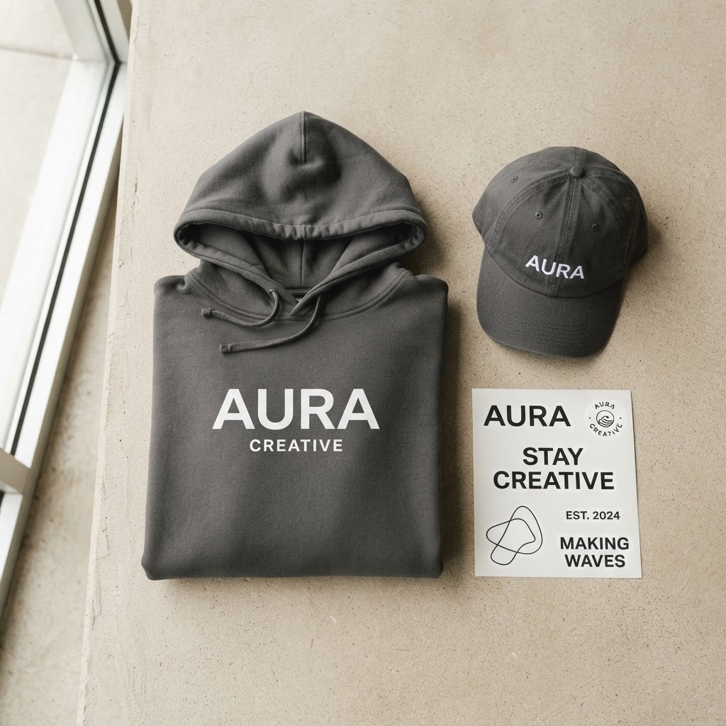 Creator and influencer branded merchandise